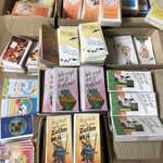 Ca. 2000x Wenskaarten met envelop per stuk verpakt in folie
